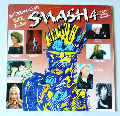 Smash 4 tuplavinyyli, vuodelta 1988