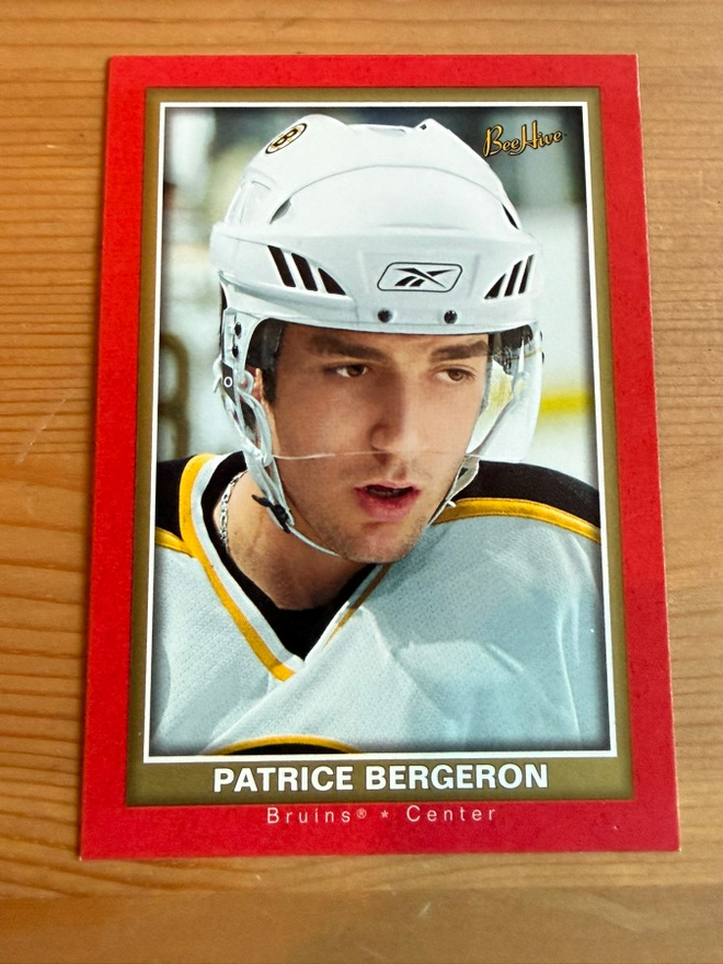 2005-06 Beehive Red #7 Patrice Bergeron