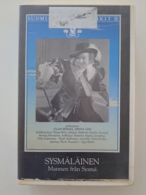 Sysmäläinen (1938) VHS - Suomi-Filmin klassikko