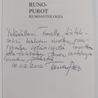 Runopurot : Runo antologia (signeerattu, tekijän omiste) - pikkukuva 3