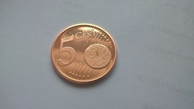 Suomi 5 cent, unc, v. 2016