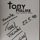 Tony Halme: Jumala armahtaa - minä en (signeerattu) - pikkukuva 2
