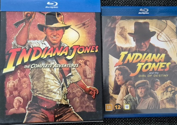 Indiana Jones - The Complete Adventures + Uusin -Blu-Ray