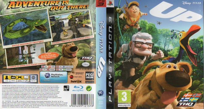 Disney Pixar up	(52 869)	k		PS3					up elokuvasta