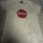James Logo T-Paita koko S / M uusi - pikkukuva 1