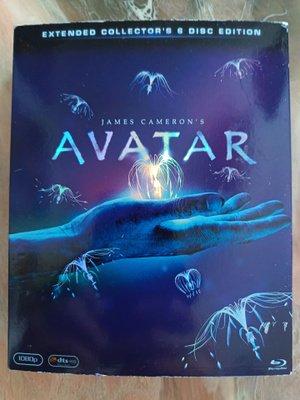 Avatar extended bluray+dvd 6 disc edition