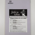 Tieteessä tapahtuu 3/2003 - pikkukuva 2