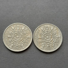 two shillings 1962, 2kpl - pikkukuva 2