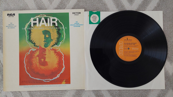 LP Hair - The American Tribal Love-Rock Musicial