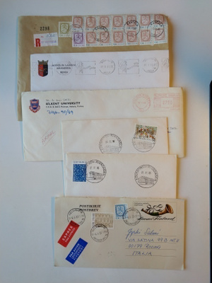 3 erikoista postilähetystä 1980-luvulta