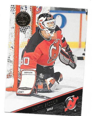 1993-94 LEAF #345 Martin Brodeur New Jersey Devils MV