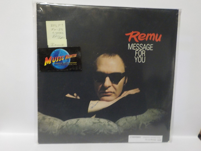 REMU - MESSAGE FOR YOU EX-/EX- SUOMI 1983 LP + NIMMARI!!!