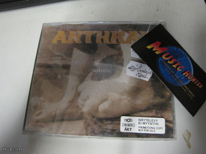 ANTHRAX - NOTHING CD SINGLE