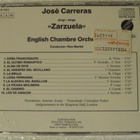 José Carreras • José Carreras canta / sings Zarzuela CD - pikkukuva 3