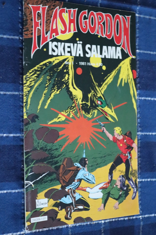 Flash Gordon Iskevä salama Nro 1 / 1981
