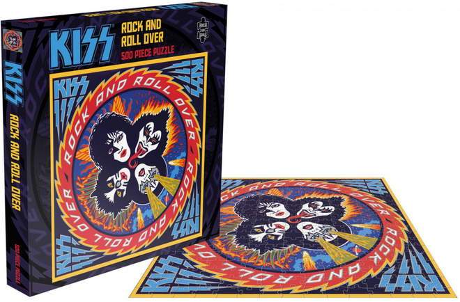 KISS ROCK AND ROLL OVER 500 JIGSAW	(22 409)	palapeli, 39cm x