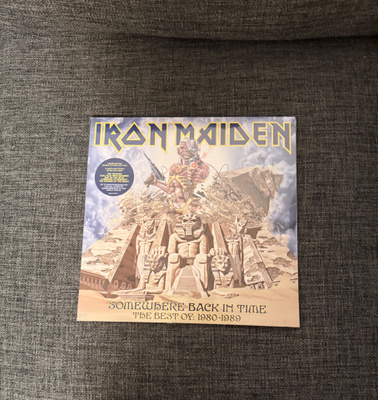 Iron Maiden Somewhere Back In Time The Best Of: 1980-1989 lp