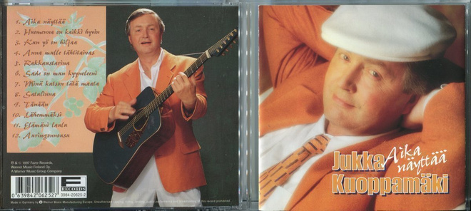 JUKKA KUOPPAMÄKI . CD-LEVY . AIKA NÄYTTÄÄ