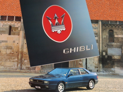 1993 Maserati Ghibli PRESTIGE esite -  KUIN UUSI