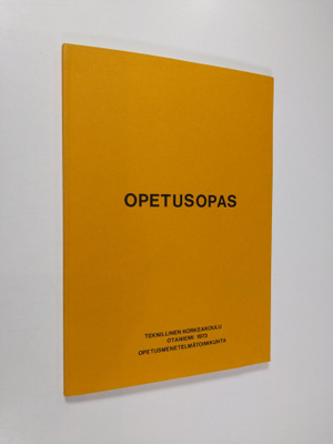 Opetusopas
