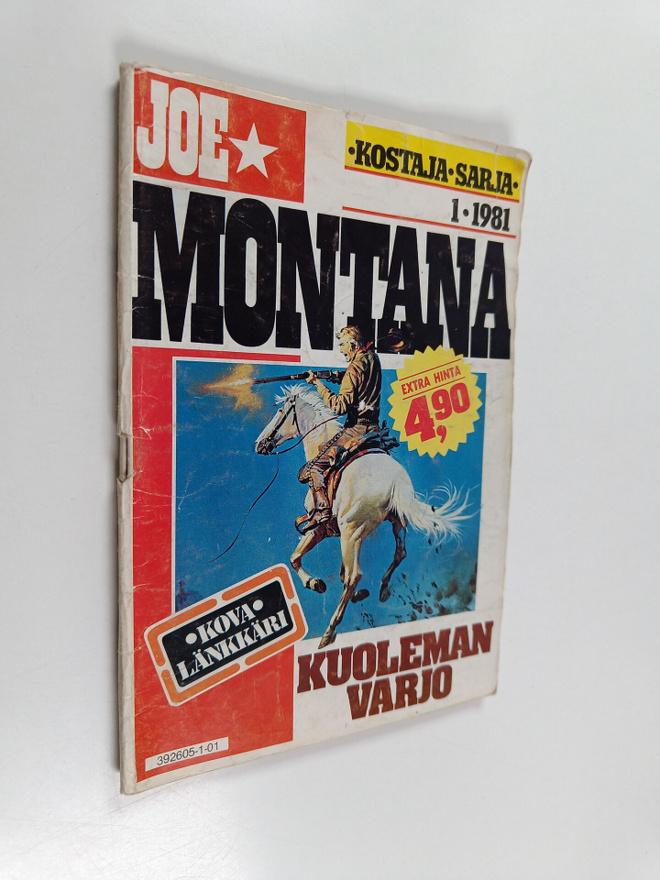 Tom Dutchman : Joe Montana 1/1981 : Kuoleman varjo