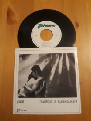Päät - Huutoja Ja Kuiskauksia 7" ps orig 1982 JHNS 218