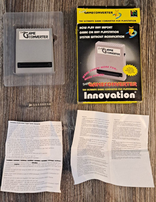 Super GameConverter (Innovation) PS1 – Täydellinen boksi