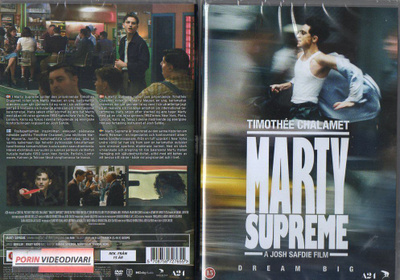 (UUTUUS) marty supreme unelmoi isosti (3 325) UUSI -FI- DVD