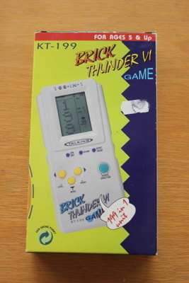 Brick Thunder VI KT-199 Game pakkauksessa!
