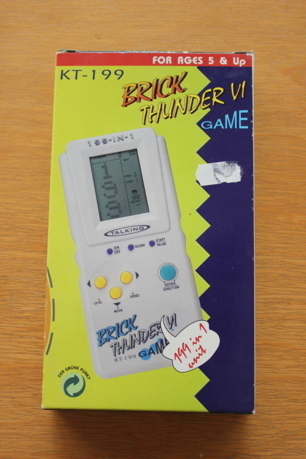Brick Thunder VI KT-199 Game pakkauksessa!