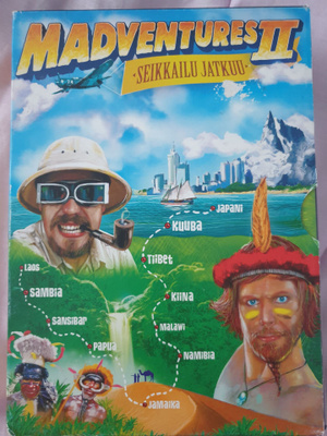 MADVENTURES 2 - SEIKKAILU JATKUU 3DVD BOKSI