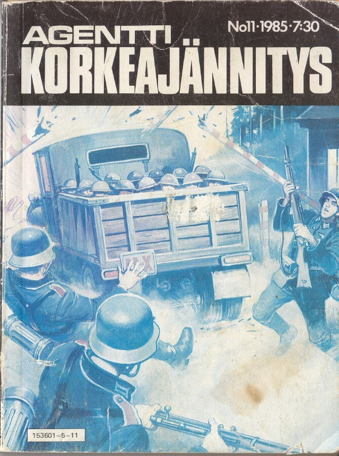 Agentti Korkeajännitys 1985 11 Musta Varjo / Pyhimys