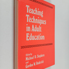 Michael D. Stephens : Teaching techniques in adult education - pikkukuva 1