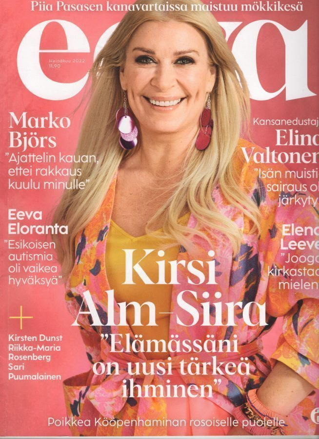 Eeva n:o 7 2022 Kirsi. Kristiina. Elina. Eeva & Hannu.