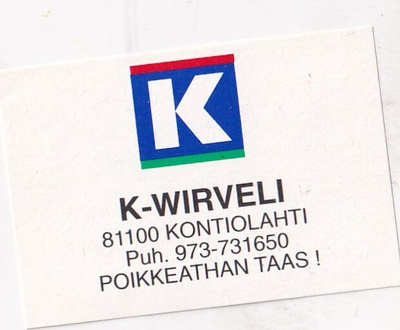 Kontiolahti, K - Wirveli  .s46