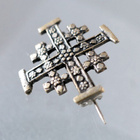 Vanha Jerusalem Cross rintakoru, hopea - pikkukuva 2