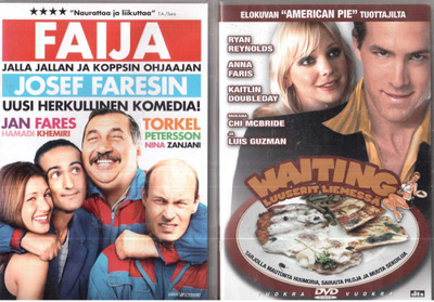 2 KPL DVD ELOKUVIA