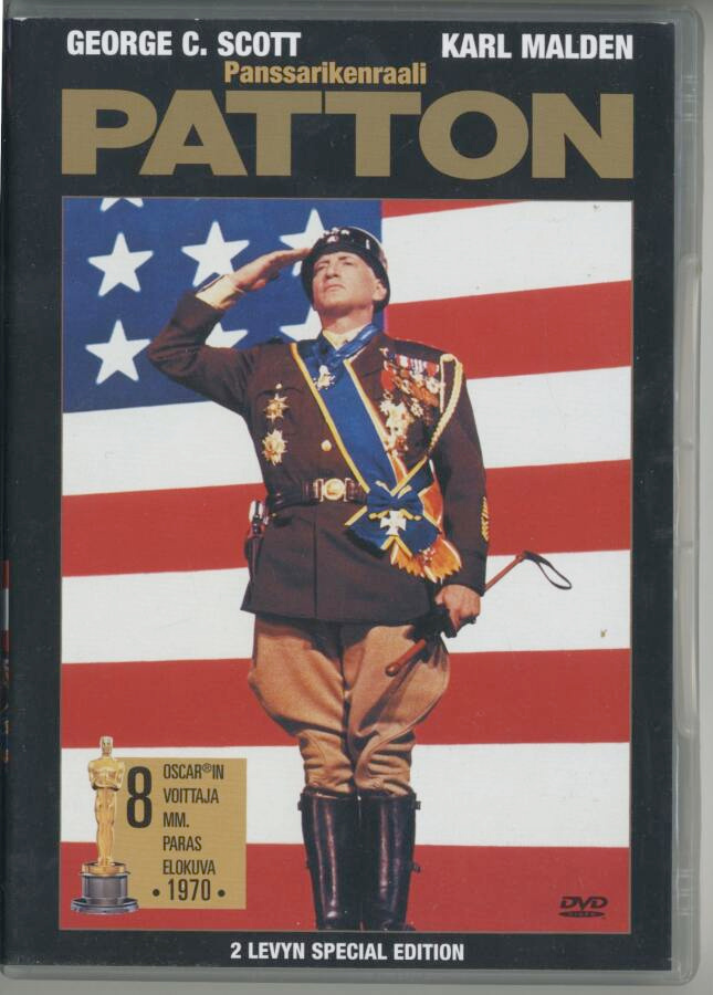 PANSSARIKENRAALI PATTON – Suomalainen 2-DVD 1969 / 2001