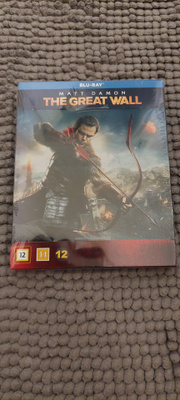 The great wall Blu ray Suomitekstit Steelbook Muoveissa