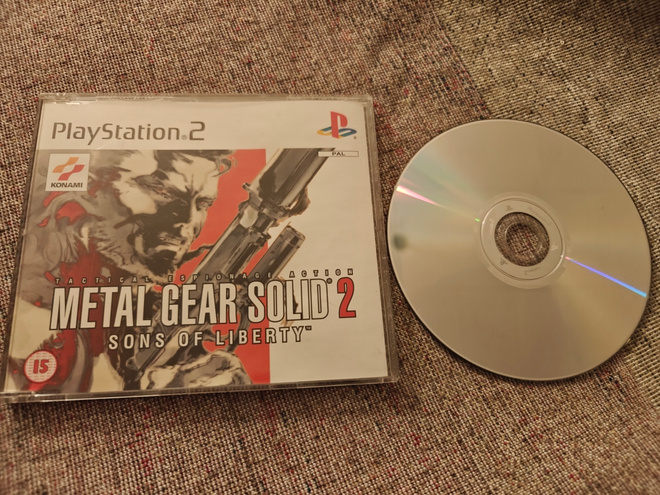 Metal gear solid 2 ps2 promo