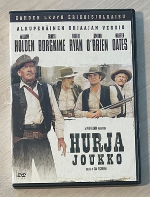 Sam Peckinpah: HURJA JOUKKO (1969) Ohjaajan versio (2DVD)