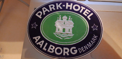 Matkalaukkumerkki tai hotellimerkki, Hotelli Aalborg, Tanska
