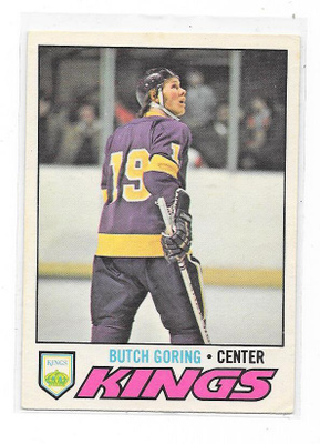 1977-78 OPC #67 Butch Goring , Los Angeles Kings