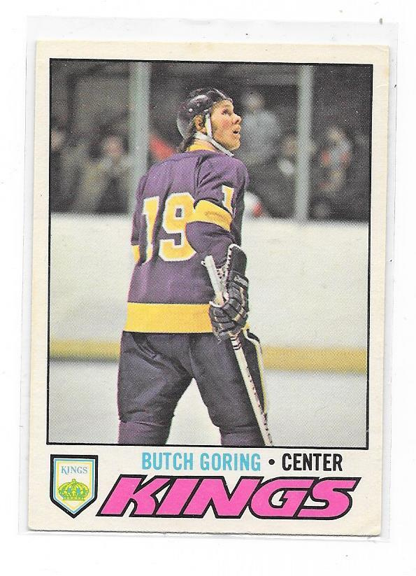 1977-78 OPC #67 Butch Goring , Los Angeles Kings