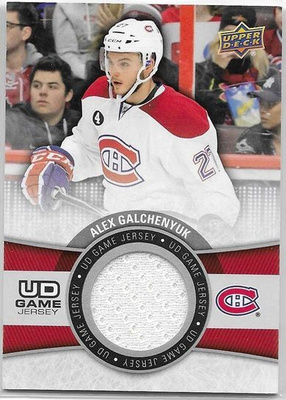 2015-16 Upper Deck - Game Jersey - 2,00 € / kpl