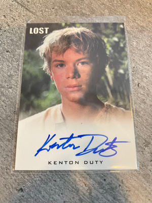 2011 Rittenhouse LOST Relics Autographs #NNO Kenton Duty