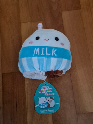 Squishmallows kääntöpehmo Melly ja Ronnie h=12cm (#3451)