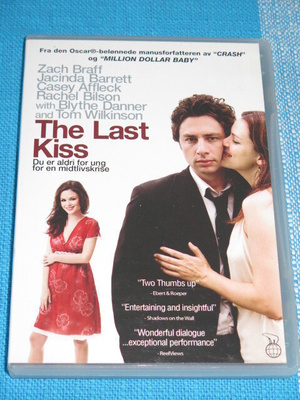 Dvd - The Last Kiss - Tony Goldwyn -elokuva 2006