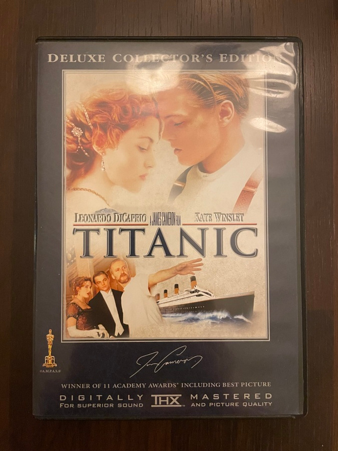 Titanic deluxe collector’s edition neljän dvdn boxi