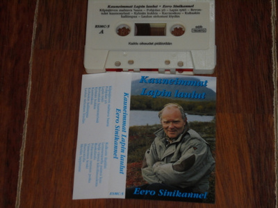 C-kasetti - EERO SINIKANNEL - Kauneimmat Lapin Laulut - 1995